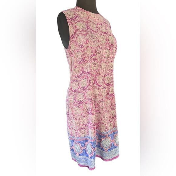 Vtg Pure Silk Boho Pastel Feminine Lightweight Dress Womens 6 Soft Girl Coquette - Picture 1 of 6